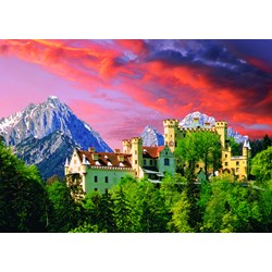 Trefl (270532) - "The Hochenschwangau Castle, Bavaria" - 2000 brikker puslespil