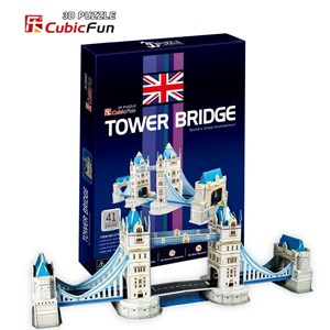 Cubic Fun (C702H) - "London, Tower Bridge" - 41 brikker puslespil