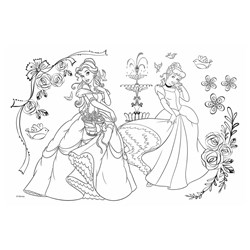 Trefl (36503) - "Disney Princess" - 48 brikker puslespil