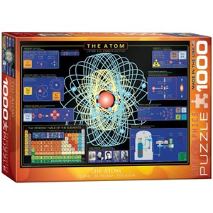 Eurographics (6000-1002) - "The Atom" - 1000 brikker puslespil
