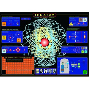 Eurographics (6000-1002) - "The Atom" - 1000 brikker puslespil