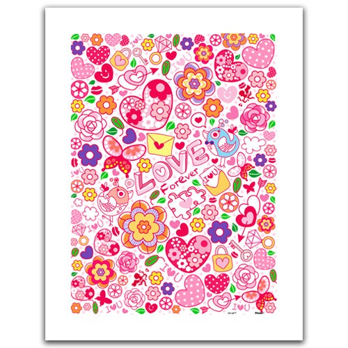 Pintoo (H1484) - "Love Forever" - 300 brikker puslespil