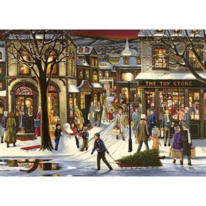 Cobble Hill (58873) - "Downtown Christmas" - 35 brikker puslespil