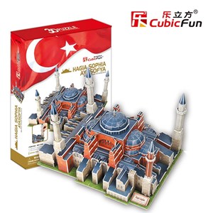 Cubic Fun (MC134H) - "Turkey, Istanbul, St. Sophia Basilica" - 225 brikker puslespil