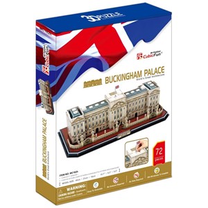 Cubic Fun (MC162H) - "London, Buckingham Palace" - 72 brikker puslespil