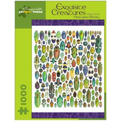 Pomegranate (AA286) - Christopher Marley: "Exquisite Creatures" - 1000 brikker puslespil