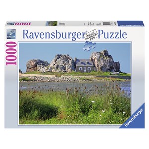 Ravensburger (19147) - "Brittany House" - 1000 brikker puslespil