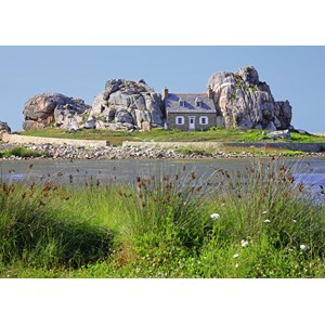 Ravensburger (19147) - "Brittany House" - 1000 brikker puslespil