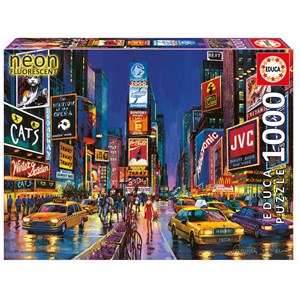 Educa (13047) - "Times Square, New York" - 1000 brikker puslespil