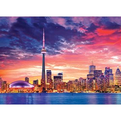 Eurographics (6000-0738) - "Toronto - Skyline" - 1000 brikker puslespil