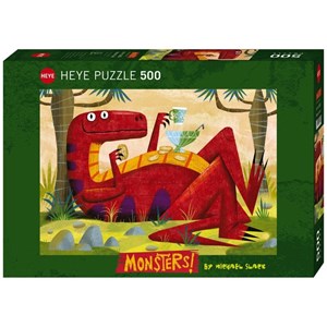Heye (29624) - Michael Slack: "Monster Punch" - 500 brikker puslespil