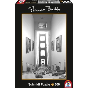 Schmidt Spiele (59506) - "Thomas Barbey: Tower Gallery" - 500 brikker puslespil
