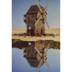 Schmidt Spiele (59510) - Jacek Yerka: "Reflection" - 500 brikker puslespil