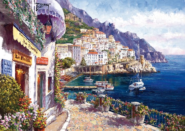Schmidt Spiele (59271) - Sam Park: "Italy, Afternoon in Amalfi" - 2000 brikker puslespil