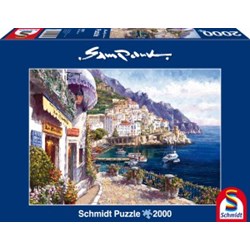 Schmidt Spiele (59271) - Sam Park: "Italy, Afternoon in Amalfi" - 2000 brikker puslespil