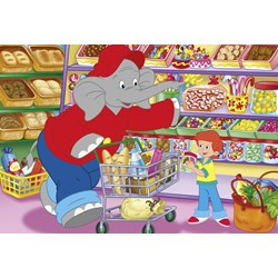 Schmidt Spiele (56502) - "Benjamin Blümchen" - 26 48 brikker puslespil