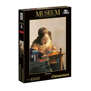 Clementoni (39265) - Johannes Vermeer: "The Lacemaker" - 1000 brikker puslespil