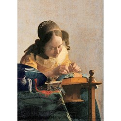 Clementoni (39265) - Johannes Vermeer: "The Lacemaker" - 1000 brikker puslespil