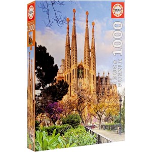 Educa (15986) - "Barcelona, Sagrada Familia" - 1000 brikker puslespil