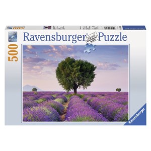 Ravensburger (14353) - "South Lavender of France" - 500 brikker puslespil