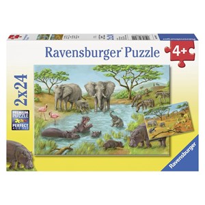 Ravensburger (08891) - "Savannah" - 24 brikker puslespil