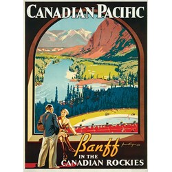 Eurographics (6000-0327) - "Banff in the Canadian Rockies" - 1000 brikker puslespil