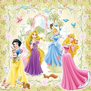 Ravensburger (07267) - "Disney Princesses" - 64 81 brikker puslespil