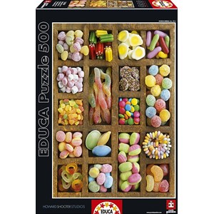 Educa (15963) - "Sweet Collage" - 500 brikker puslespil