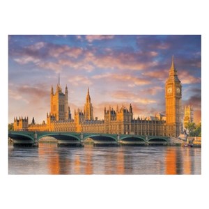 Clementoni (39269) - "Houses of Parliament, London" - 1000 brikker puslespil