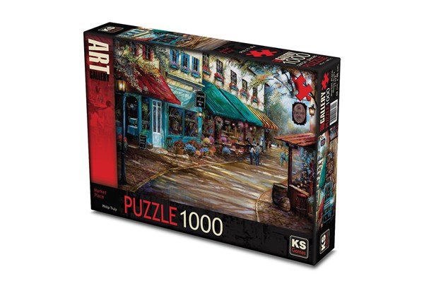 KS Games (11322) - "Market Place" - 1000 brikker puslespil