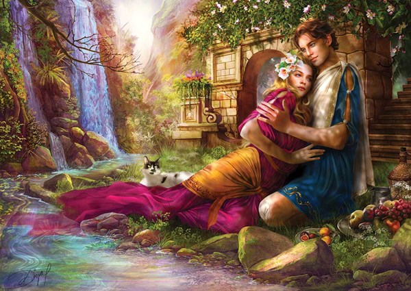 KS Games (11361) - "Secret Garden" - 2000 brikker puslespil