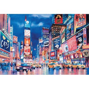 Clementoni (39249) - "New York Lights" - 1000 brikker puslespil