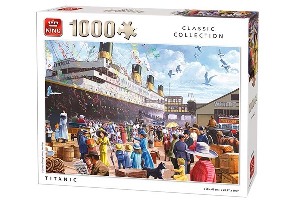 King International (05134) - "Titanic" - 1000 brikker puslespil