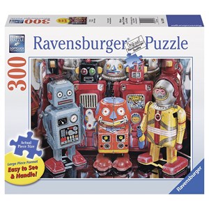 Ravensburger (13570) - "Robots" - 300 brikker puslespil