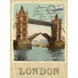 Clementoni (30585) - "London Postcard" - 500 brikker puslespil