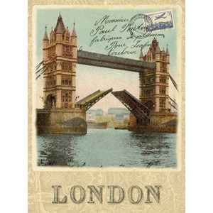 Clementoni (30585) - "London Postcard" - 500 brikker puslespil