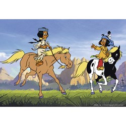 Ravensburger (08869) - "Yakari And Little Thunder" - 24 brikker puslespil