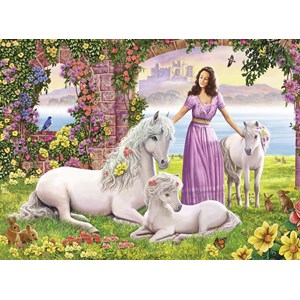 Ravensburger (10008) - "Beautiful Princess" - 150 brikker puslespil