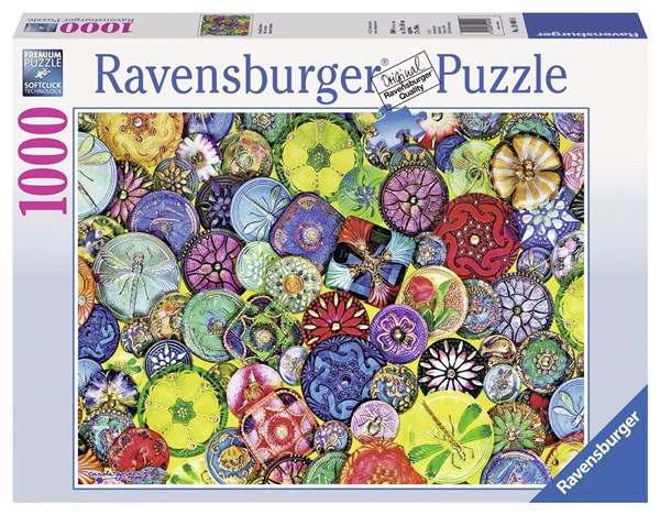 Ravensburger (19405) - "Beautiful Buttons" - 1000 brikker puslespil