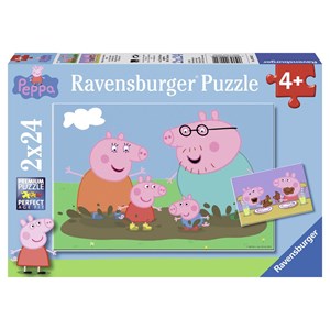 Ravensburger (09082) - "Gurli Gris" - 24 brikker puslespil