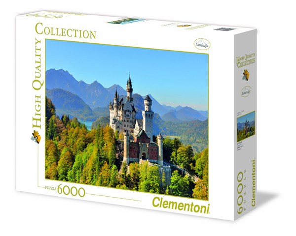 Clementoni (36520) - "Neuschwanstein" - 6000 brikker puslespil