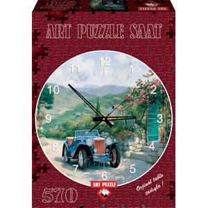 Art Puzzle (4296) - "Puzzle Clock, All my pride" - 570 brikker puslespil