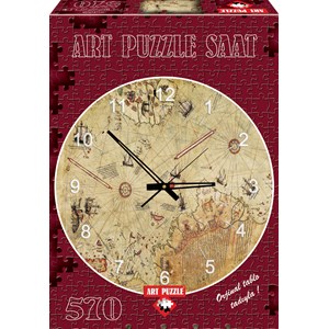 Art Puzzle (4297) - "Puzzle Clock" - 570 brikker puslespil
