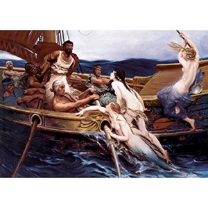Art Puzzle (4701) - Herbert James Draper: "Ulysse and the Sirens" - 2000 brikker puslespil