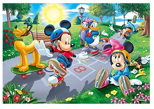 Trefl (16249) - "Mickey Mouse & Friends" - 100 brikker puslespil