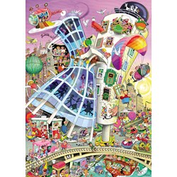 Heye (29749) - Robert J. Crisp: "Ginger & Fred" - 1000 brikker puslespil