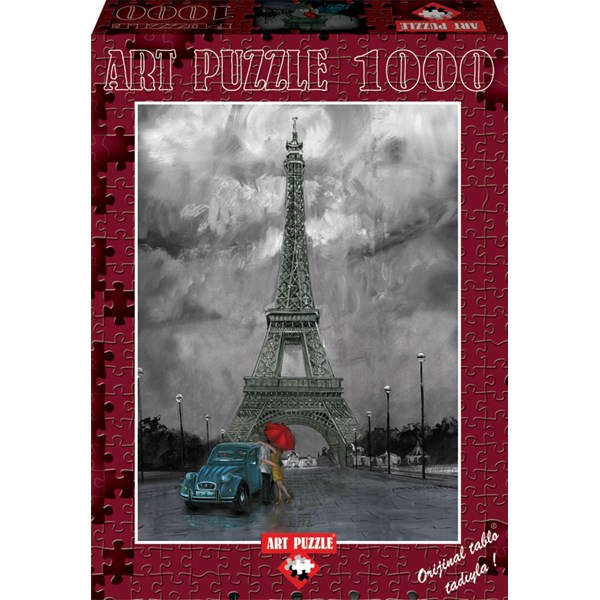 Art Puzzle (4390) - "Love in Paris" - 1000 brikker puslespil