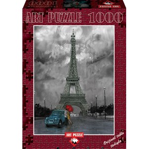 Art Puzzle (4390) - "Love in Paris" - 1000 brikker puslespil