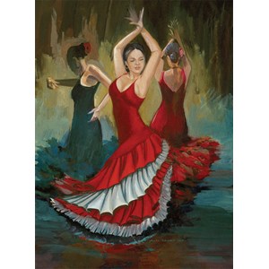 Art Puzzle (4400) - "Flamenco" - 1000 brikker puslespil