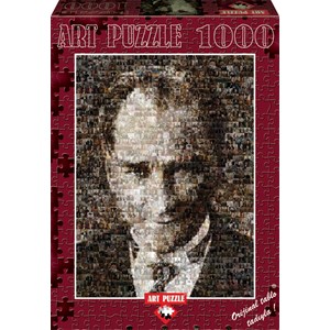 Art Puzzle (4405) - "Mustafa Kemal Atatürk" - 1000 brikker puslespil